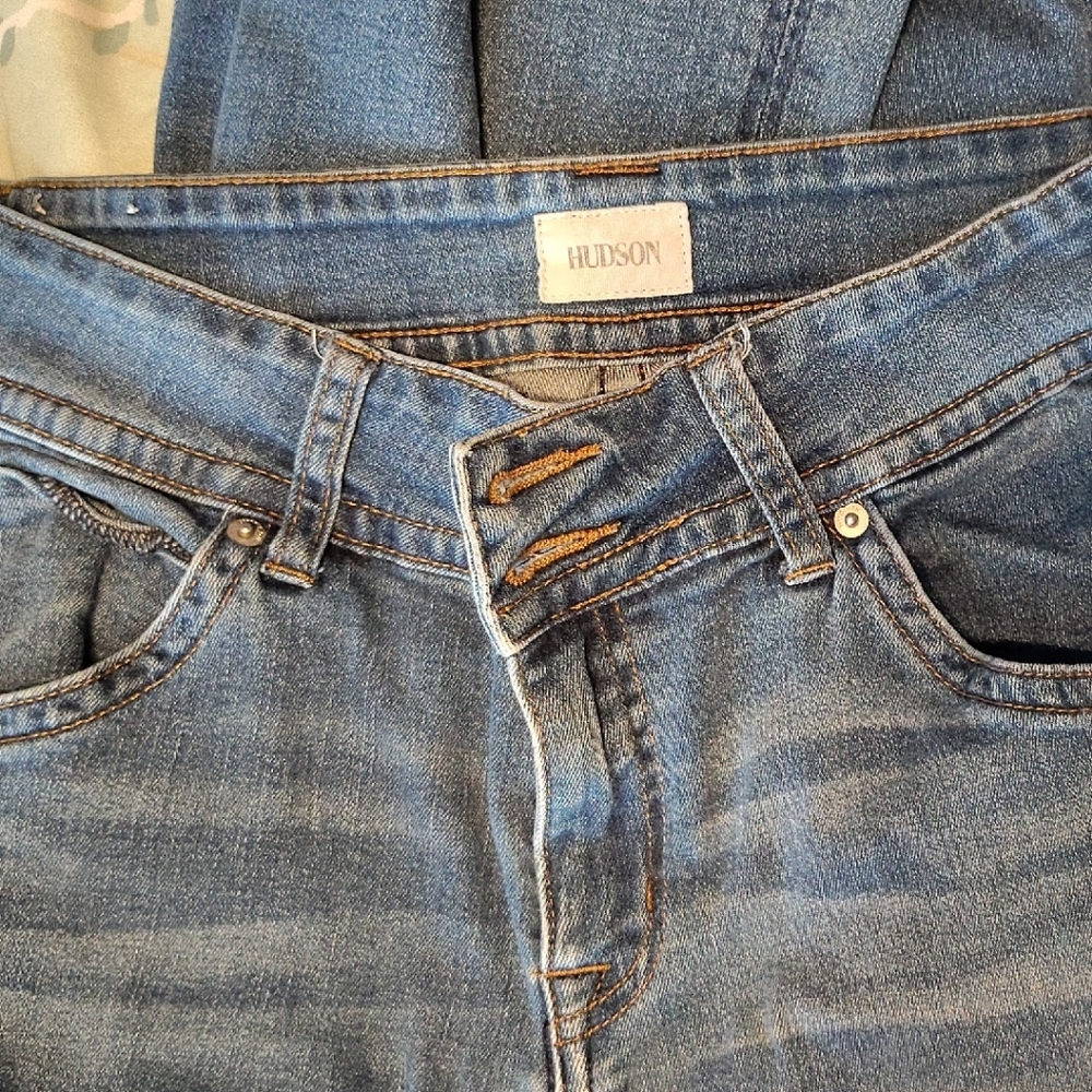 Hudson Jeans High Rise Blue Denim Classic